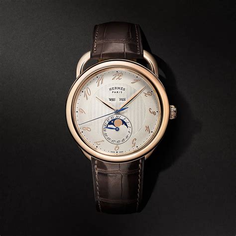 relogio hermes grand arceau olx|Arceau Grande Lune watch, 43 mm .